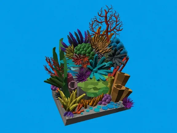 Coral Reef by Ashley Alicea