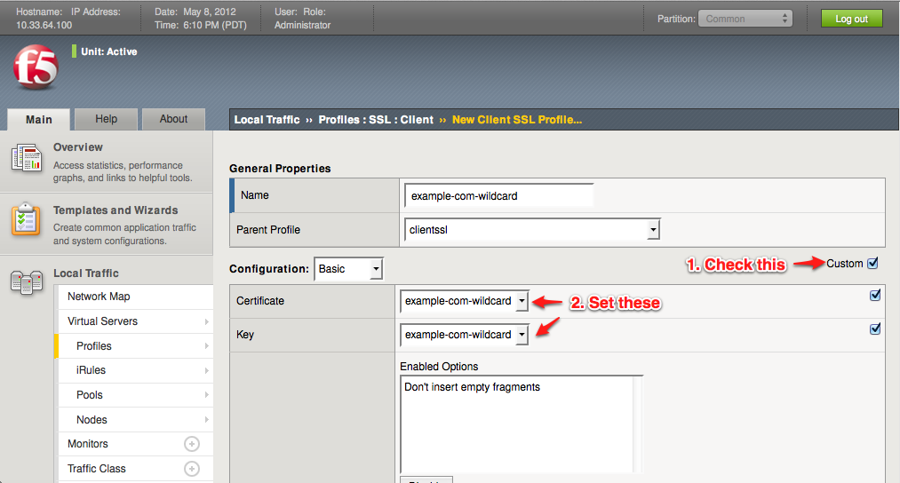 Setting Up Ssl Offloading Termination On An F5 Big Ip Load Balancer Lullabot
