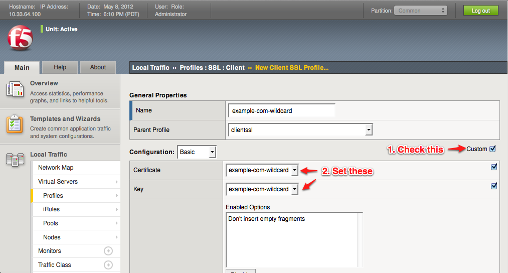 How to assign ip address