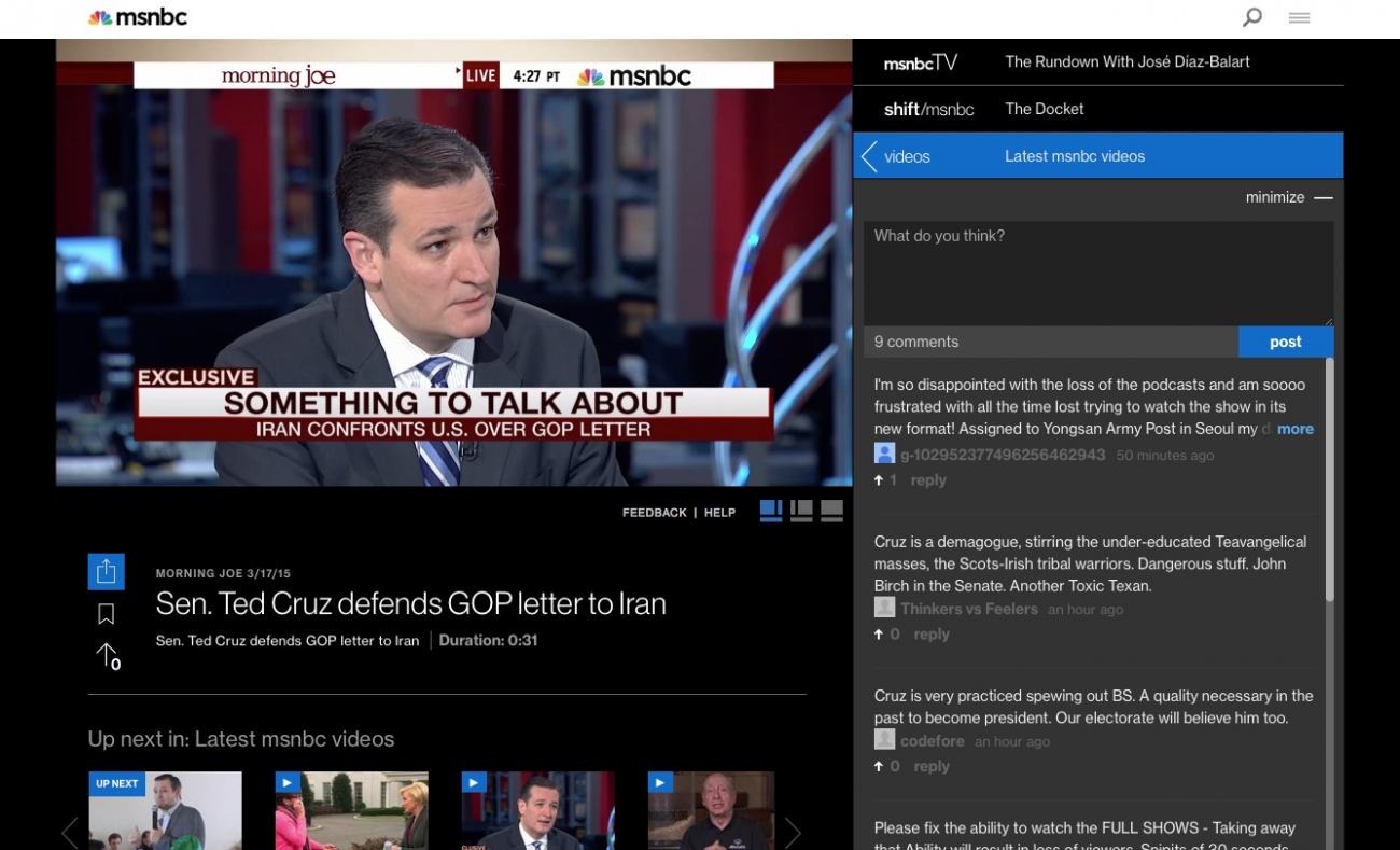 MSNBC video