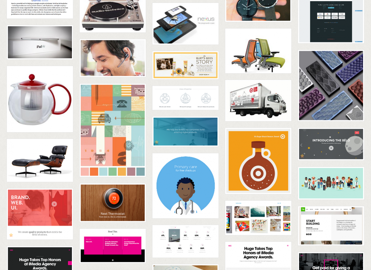 example moodboard
