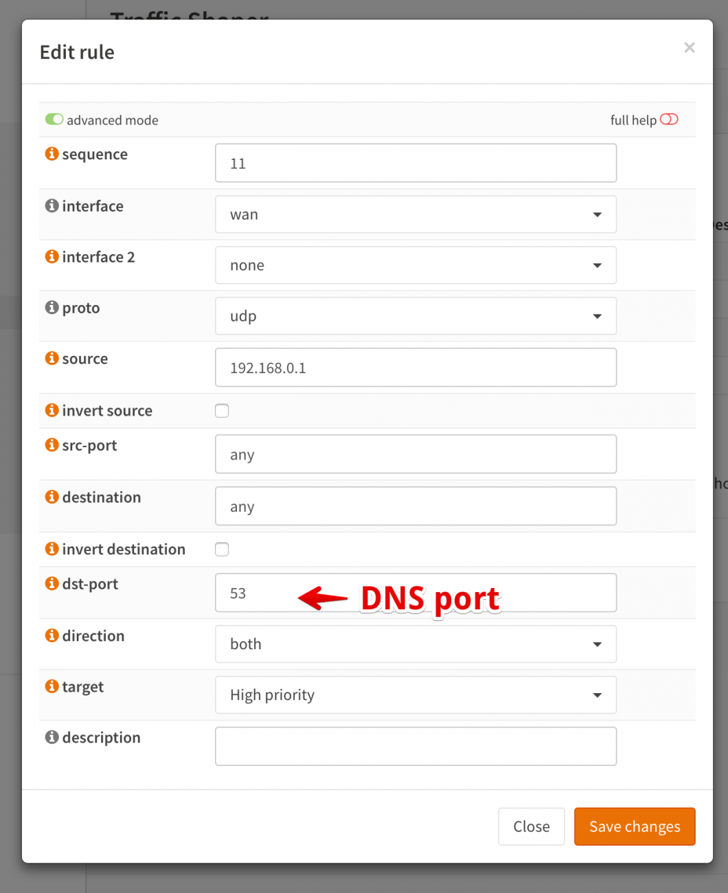 Prioritizing DNS