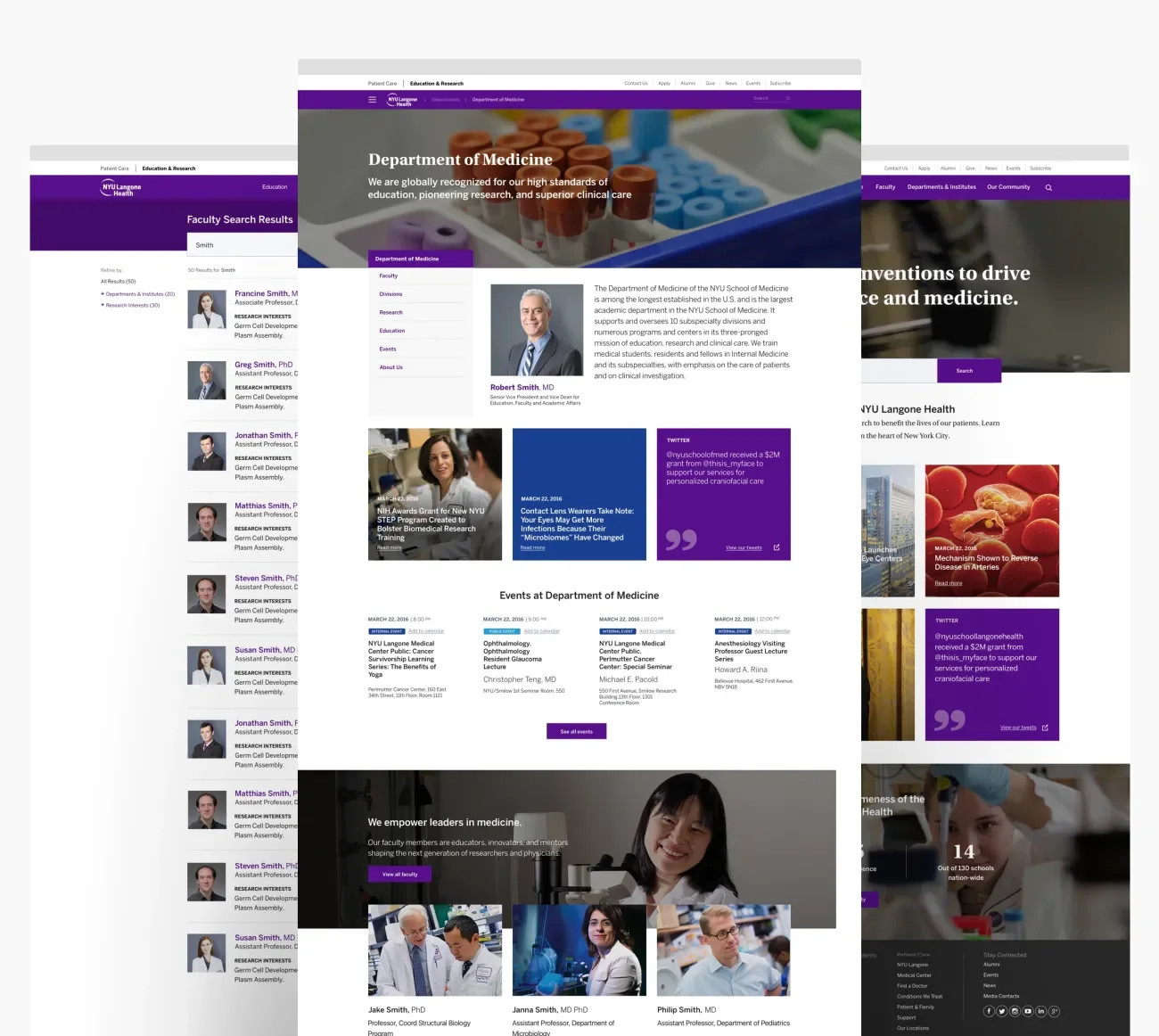 NYU School of Medicine Website
