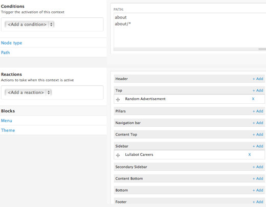 Context UI