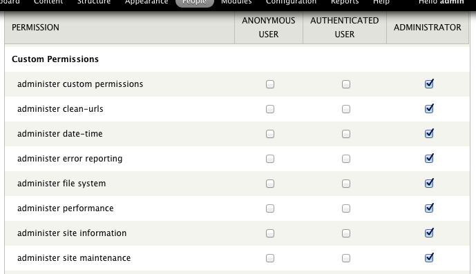 custom-permissions-in-action.png Screenshot of resulting change to site