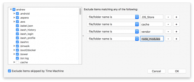 crashplan exclude folder crashplan exclude folder