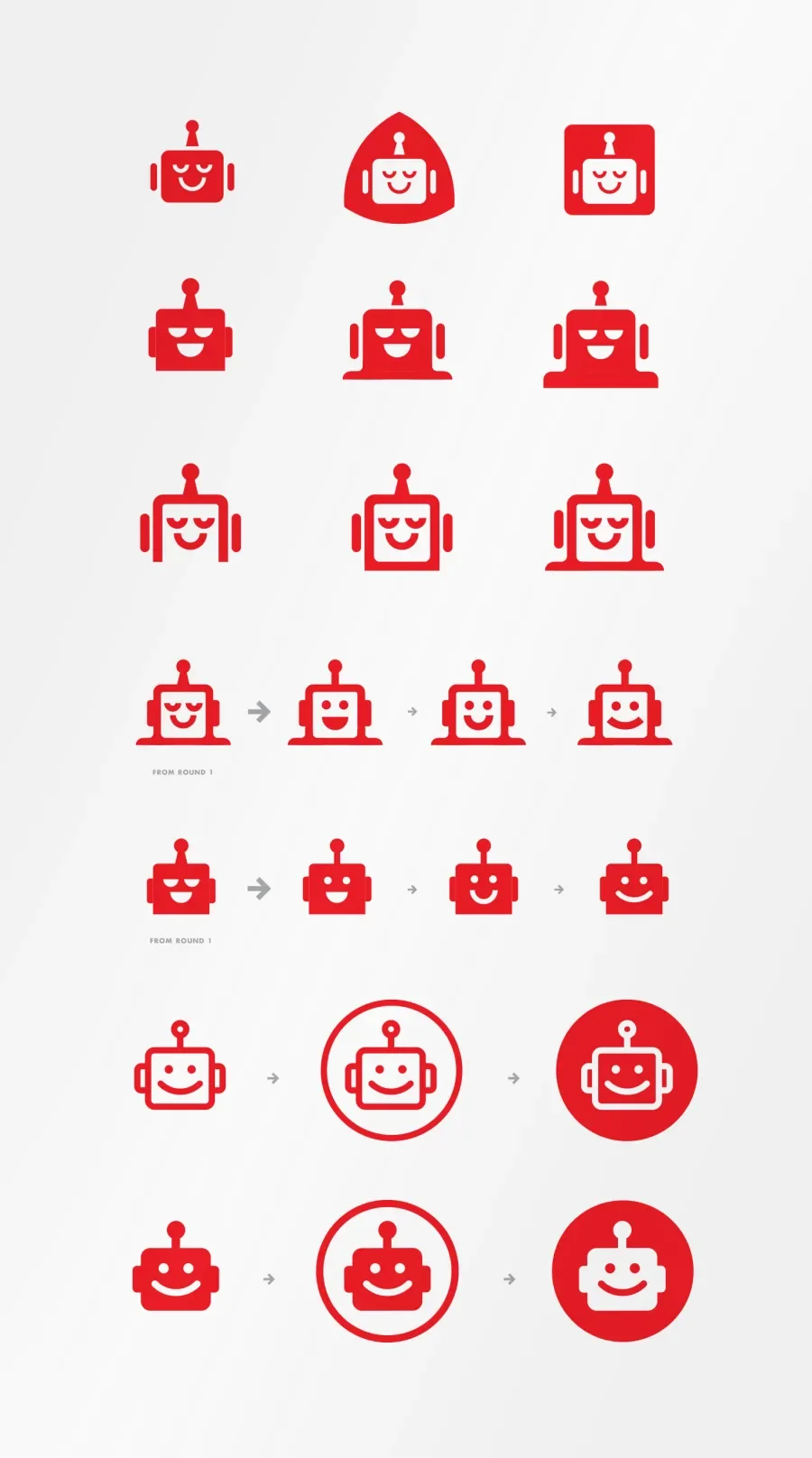 Lullabot logo explorations by Aaron Draplin