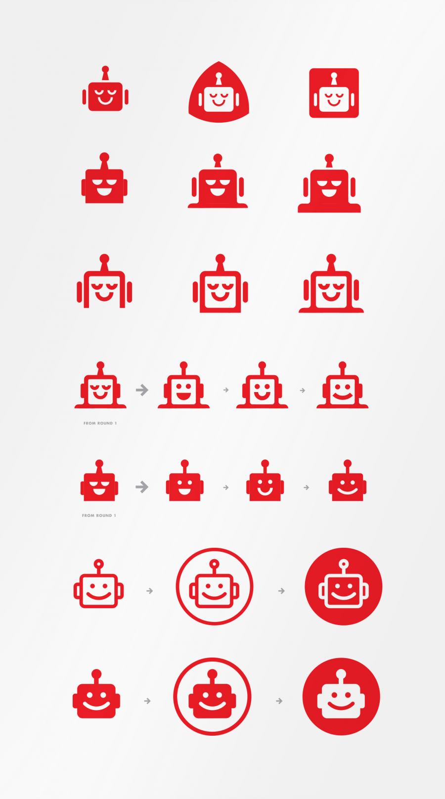 Lullabot logo explorations by Aaron Draplin