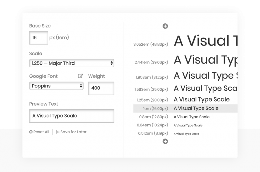 type-scale type tool example
