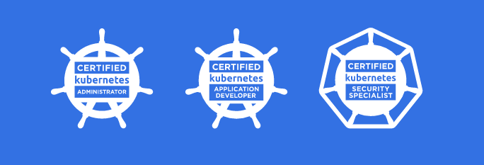 Kubernetes certification badges