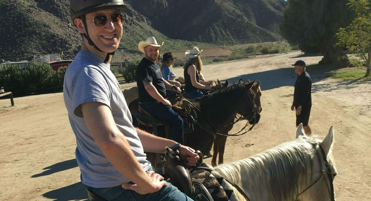 Lullabots riding horses