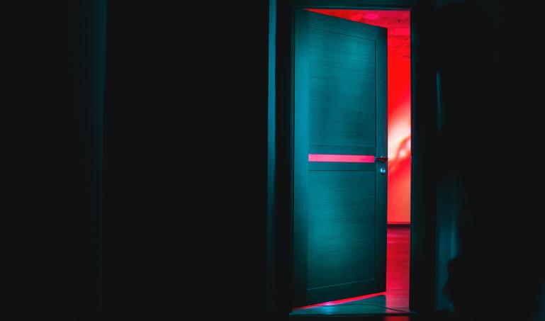 Open door