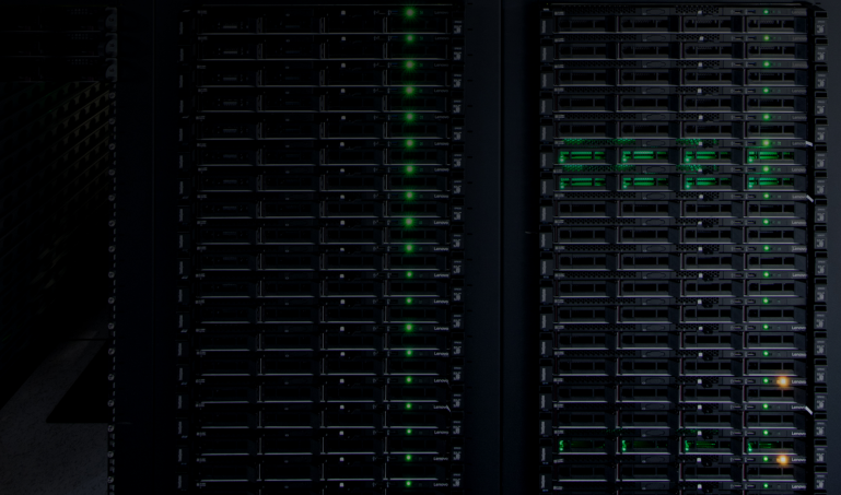 Drive storing large amounts of data.