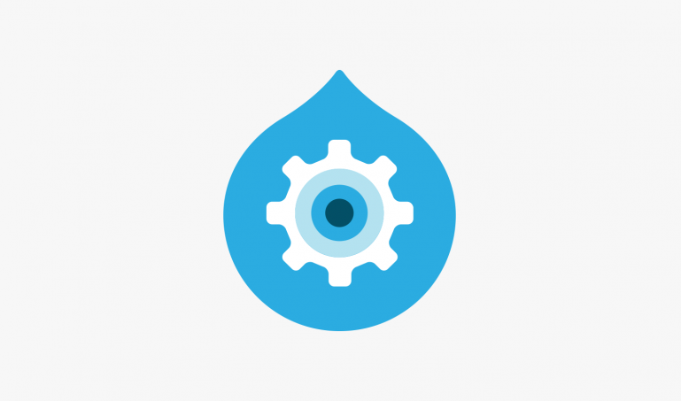 Drupal logo illustration