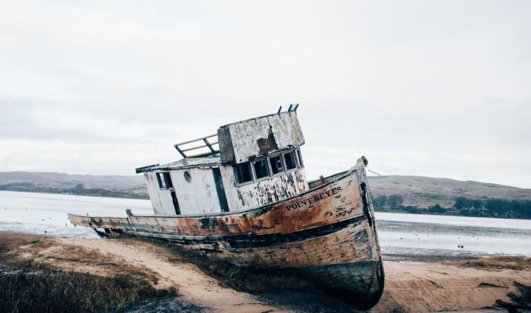 Abandoned boat
