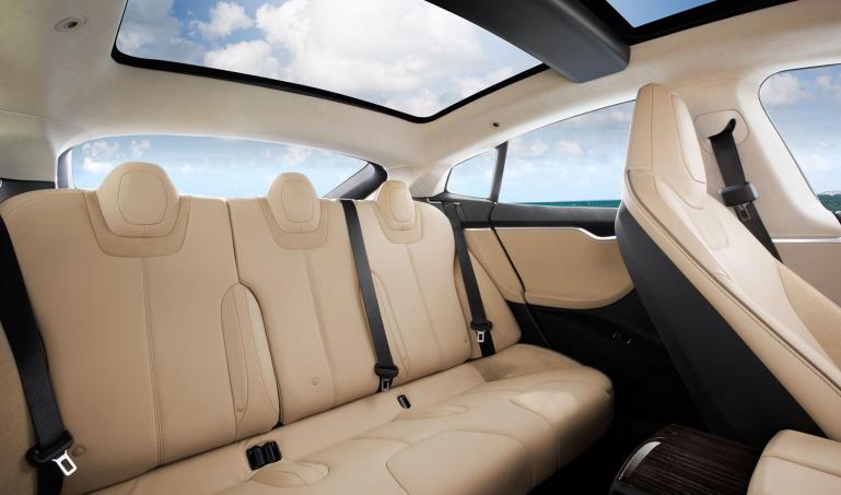 Tesla Model-S Interior