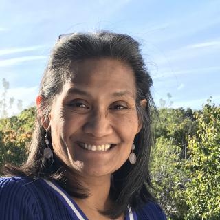 Monica S. Flores outdoors, profile photo