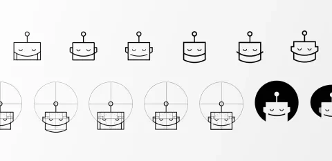 Lullabot logo explorations