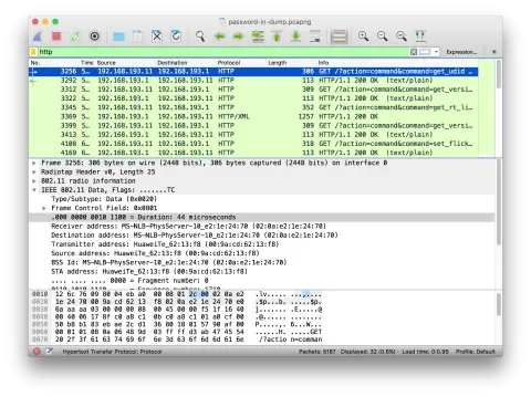 Filtering to HTTP traffic