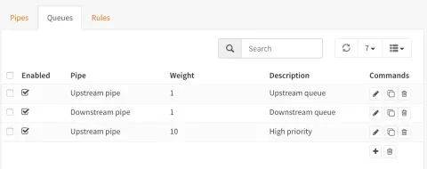 Traffic Shaping — OPNsense documentation