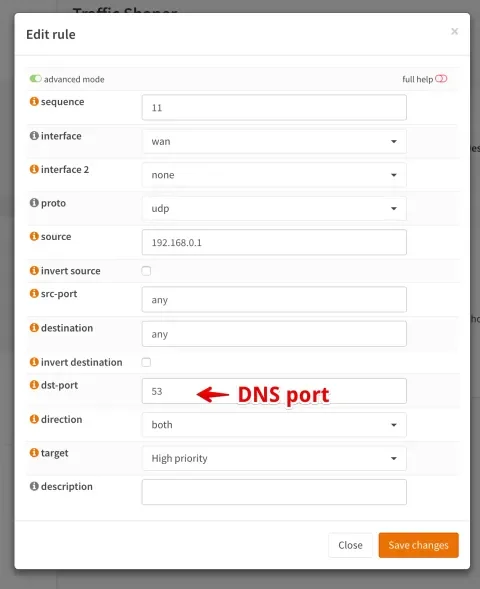 Prioritizing DNS